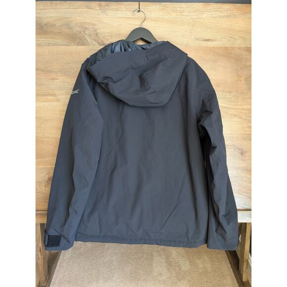 SYNC Timberline Jacket Men Large Black Performance Long Sleeve Hooded Zip Up NWT - Picture 2 of 7